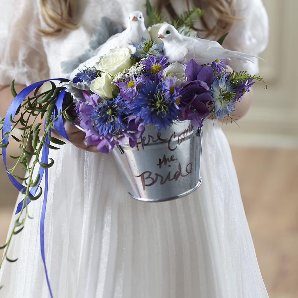 Enchantment Flower Girl Arrangement – BELLE FLEURS & DESSINS, Lexington KY