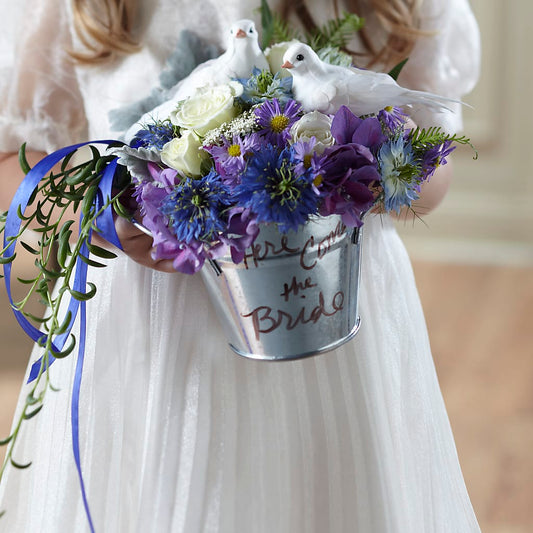 Enchantment Flower Girl Arrangement – BELLE FLEURS & DESSINS, Lexington KY