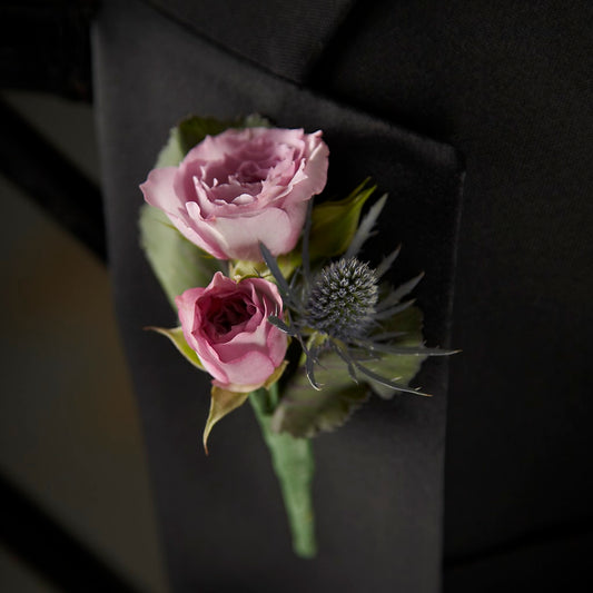 Veronica Boutonniere – BELLE FLEURS & DESSINS, Lexington KY