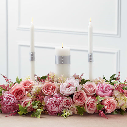 Worldwide Romance Unity Candle Arrangement – BELLE FLEURS & DESSINS, Lexington KY