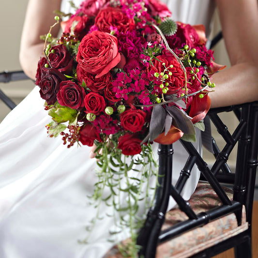 Pure Grace Bouquet  – BELLE FLEURS & DESSINS, Lexington KY