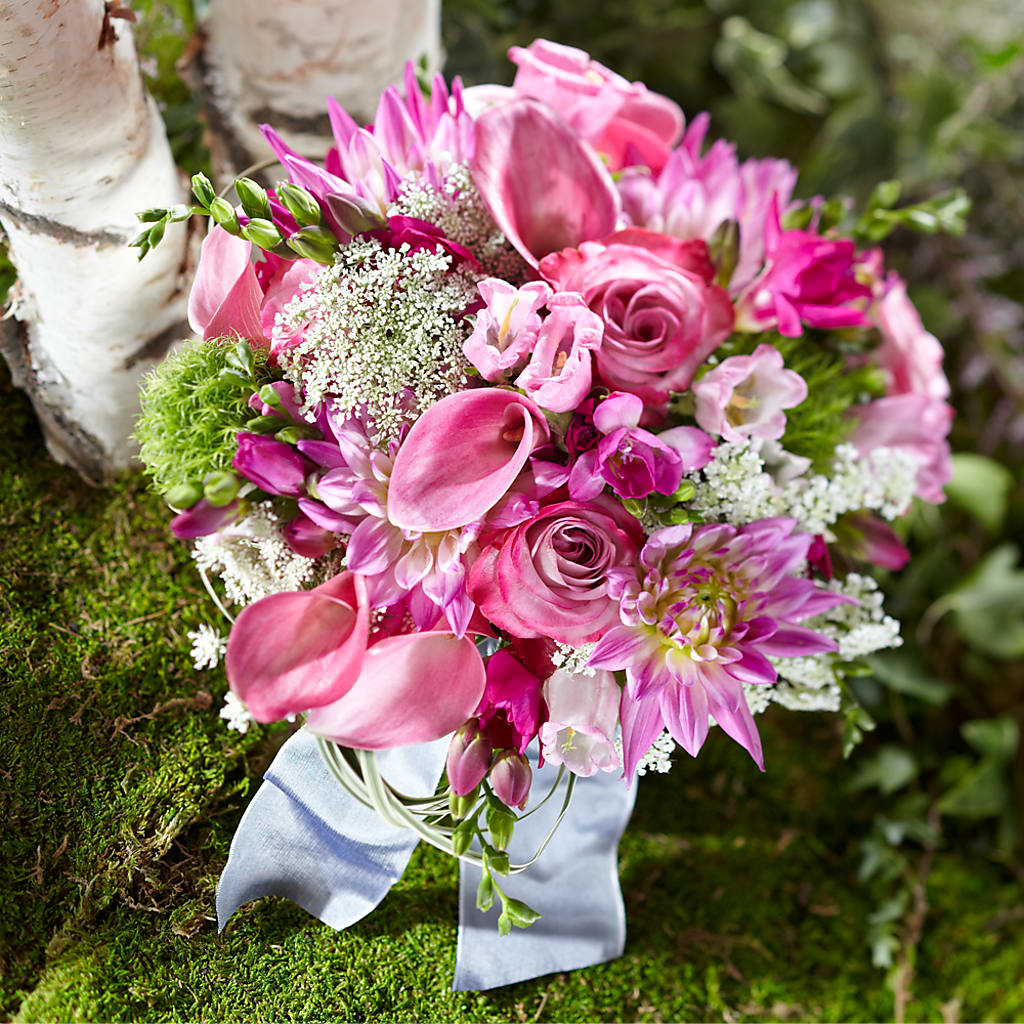 Pink Profusion Bouquet – BELLE FLEURS & DESSINS, Lexington KY
