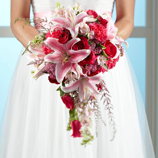 Lily & Rose Bouquet – BELLE FLEURS & DESSINS, Lexington KY