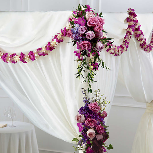Color & Light Chuppah Decor – BELLE FLEURS & DESSINS, Lexington KY