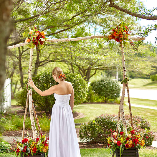 Arbor of Love Archway – BELLE FLEURS & DESSINS, Lexington KY
