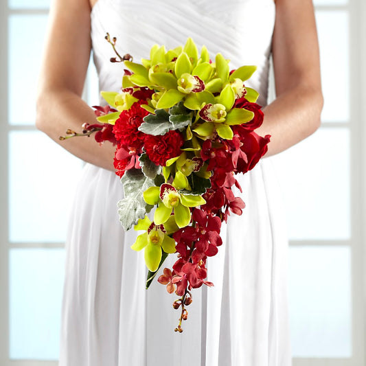 Elegant Orchid Bouquet – BELLE FLEURS & DESSINS, Lexington KY