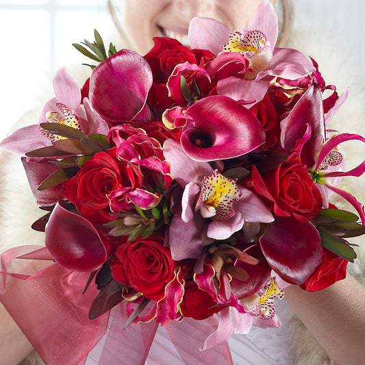 Heart of Hearts Bouquet – BELLE FLEURS & DESSINS, Lexington KY