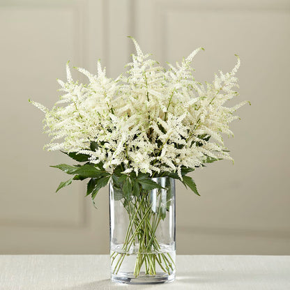 White Astilbe Bouquet – BELLE FLEURS & DESSINS, Lexington KY